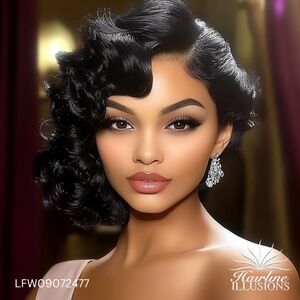 🌺 Modern Hollywood Glamour Waves Crown - As Seen on Real Bride! 👰✨